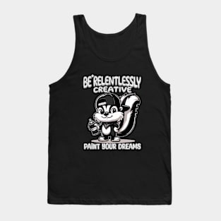 Paint Your Dreams Graffiti Mascot Tank Top